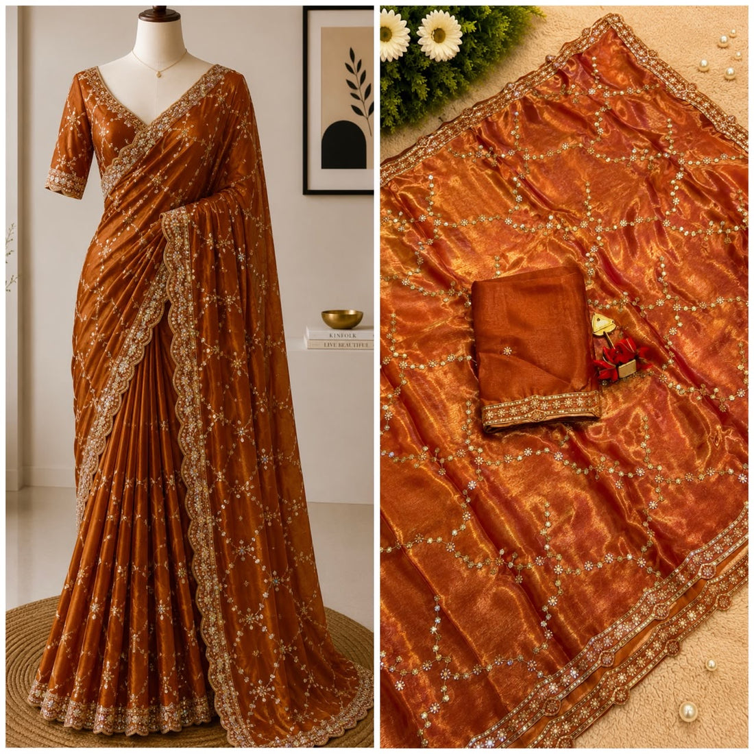 OFFRE SPÉCIALE - Sari Collection "AMEERA"