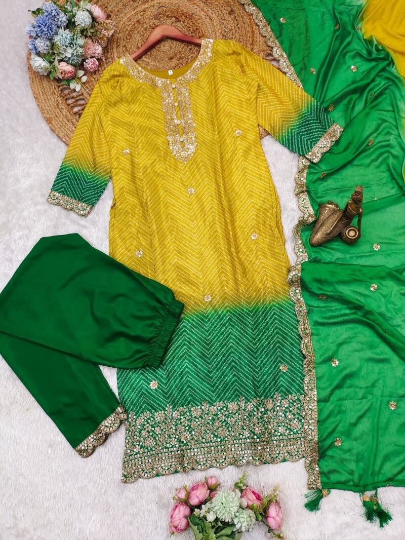 Punjabi Collection "Karva"  - Jaune