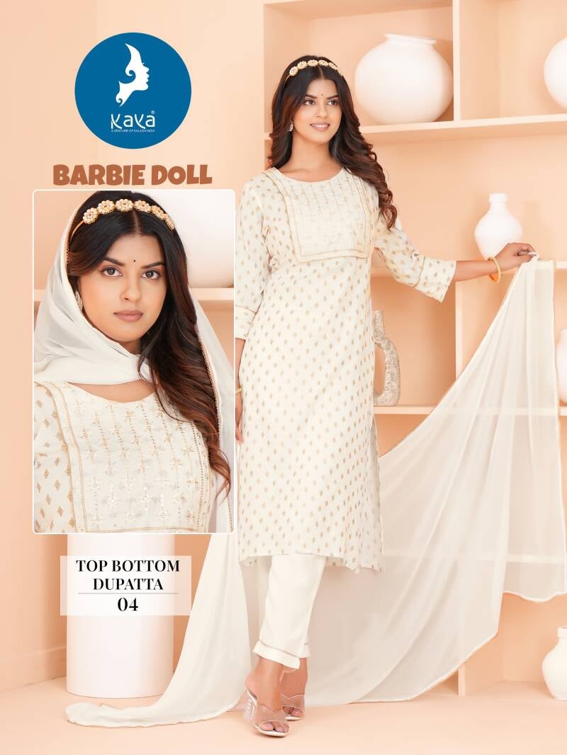 Collection "Barbie Doll"  - Blanc
