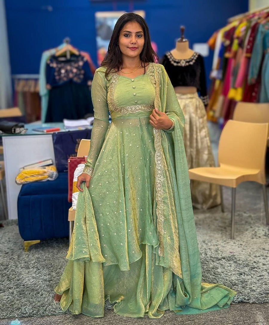Anarkali Collection "Preethi" - Vert