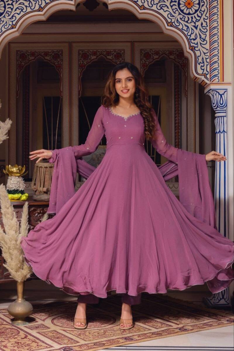 Anarkali Collection "SWEETIL"  - Parme