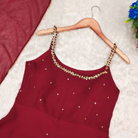 Anarkali Collection "Mugdha"  - Rouge bordeaux