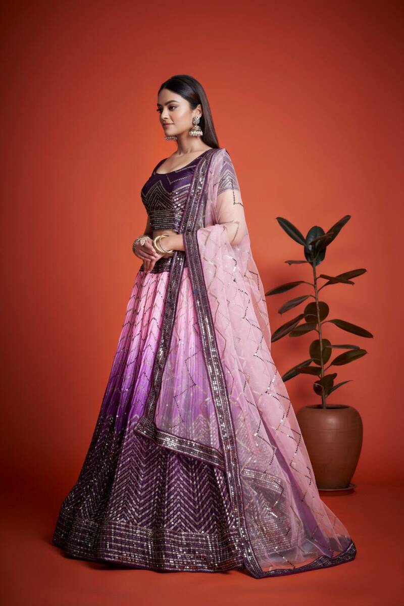 Lehenga collection "SUBLIME" Violet