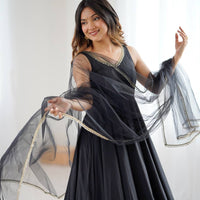 Anarkali Collection "SaÏda" - Noir