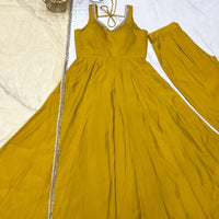 Anarkali Collection "SaÏda" - Jaune