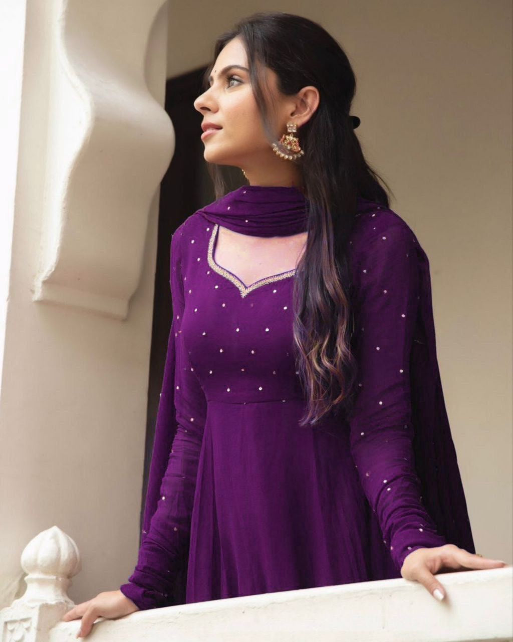 Anarkali Collection "Riya" - Violet