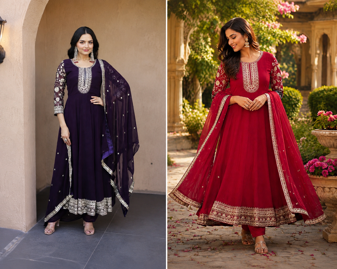 Anarkali/Robe Collection "Rachana" - 2 coloris