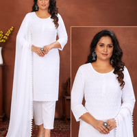 Punjabi "Safita" - Blanc