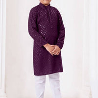 Kurta "Boys" Mauve