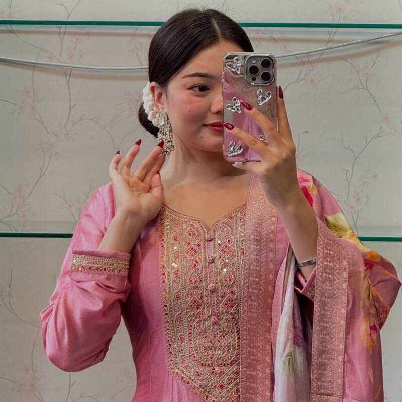 Anarkali Collection "Pallavi" Rose