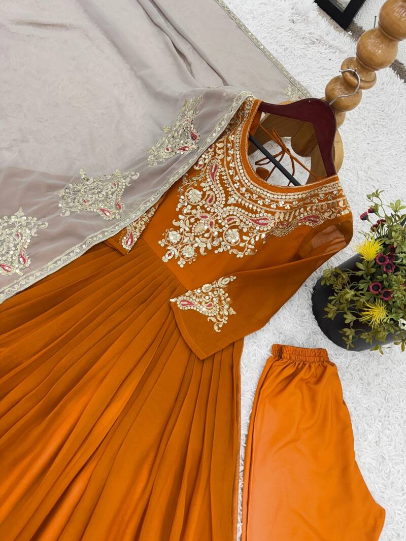 Robe "Ishika" - Jaune moutarde