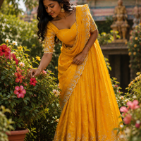 Lehenga Collection "Marigold" - Jaune