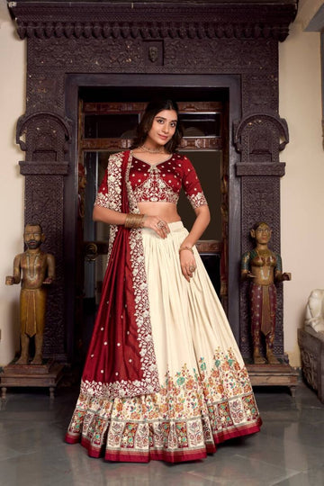 Lehenga collection "Yashoda" - Beige