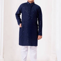 Kurta "Boys" Bleu nuit