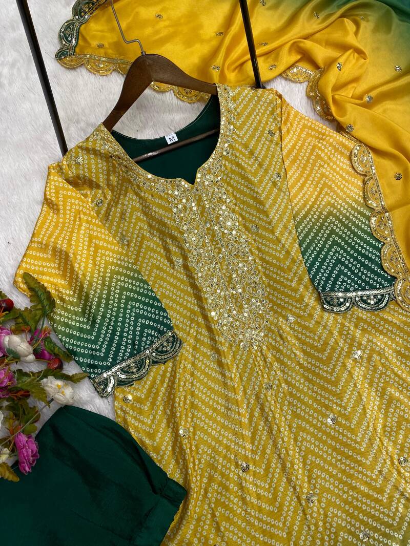 Collection "Karvara"  - Jaune/vert