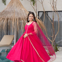 Anarkali Collection "SaÏda" - Rose