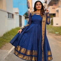 Robe Collection "meenakshi" - Bleu