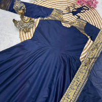 Robe Collection "meenakshi" - Bleu