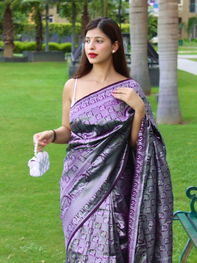 Sari SOFTY Mauve