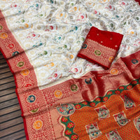 Sari "Lakan" - Blanc