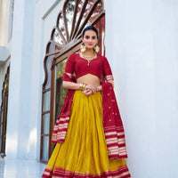 Lehenga collection "Mitali" - Jaune