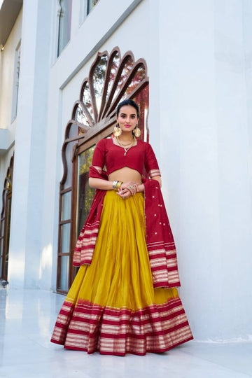Lehenga collection "Mitali" - Jaune