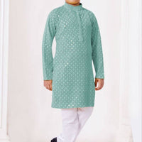 Kurta "Boys" Vert menthe