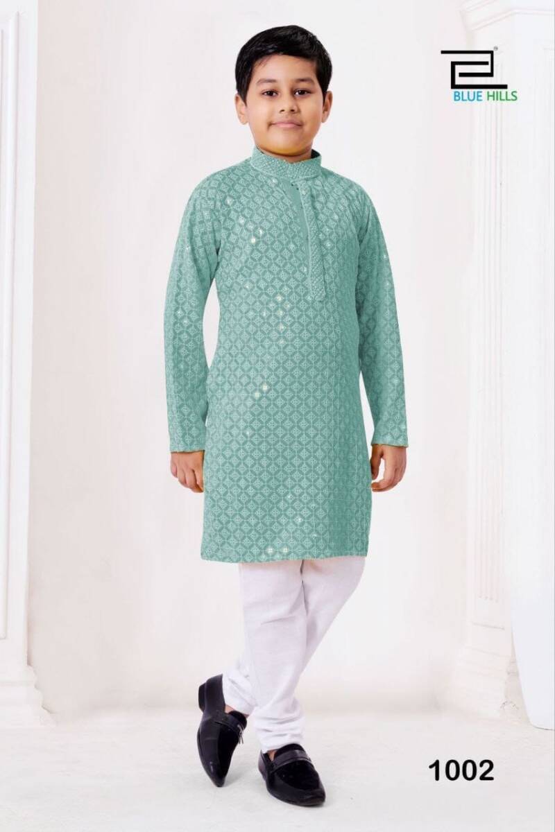 Kurta "Boys" Vert menthe