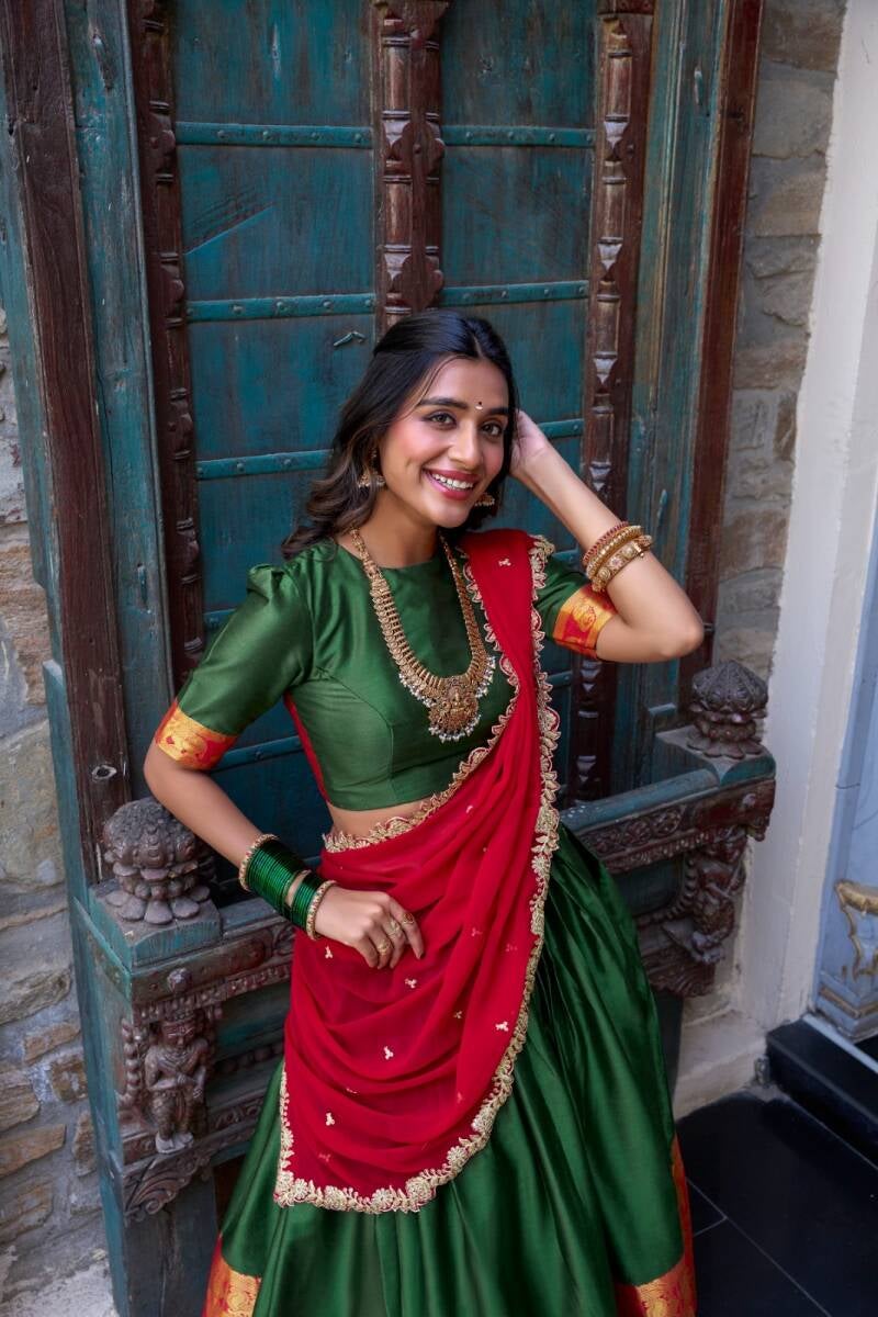 Lehenga collection "Tarika" - Vert