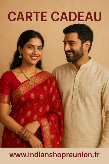 ⭐Carte-cadeau Indianshop Réunion⭐