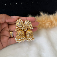 Boucles d'oreilles Jumka White