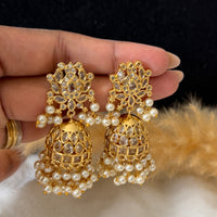 Boucles d'oreilles Jumka White