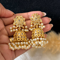 Boucles d'oreilles Jumka White