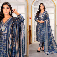Punjabi "Gori" - Bleu marine