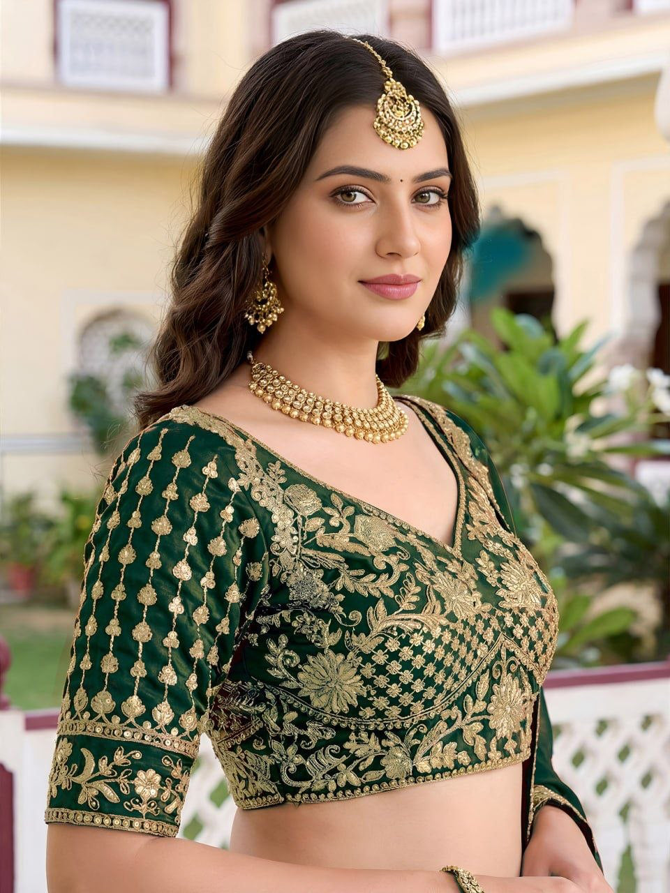 Lehenga collection "Dipriya" - Vert
