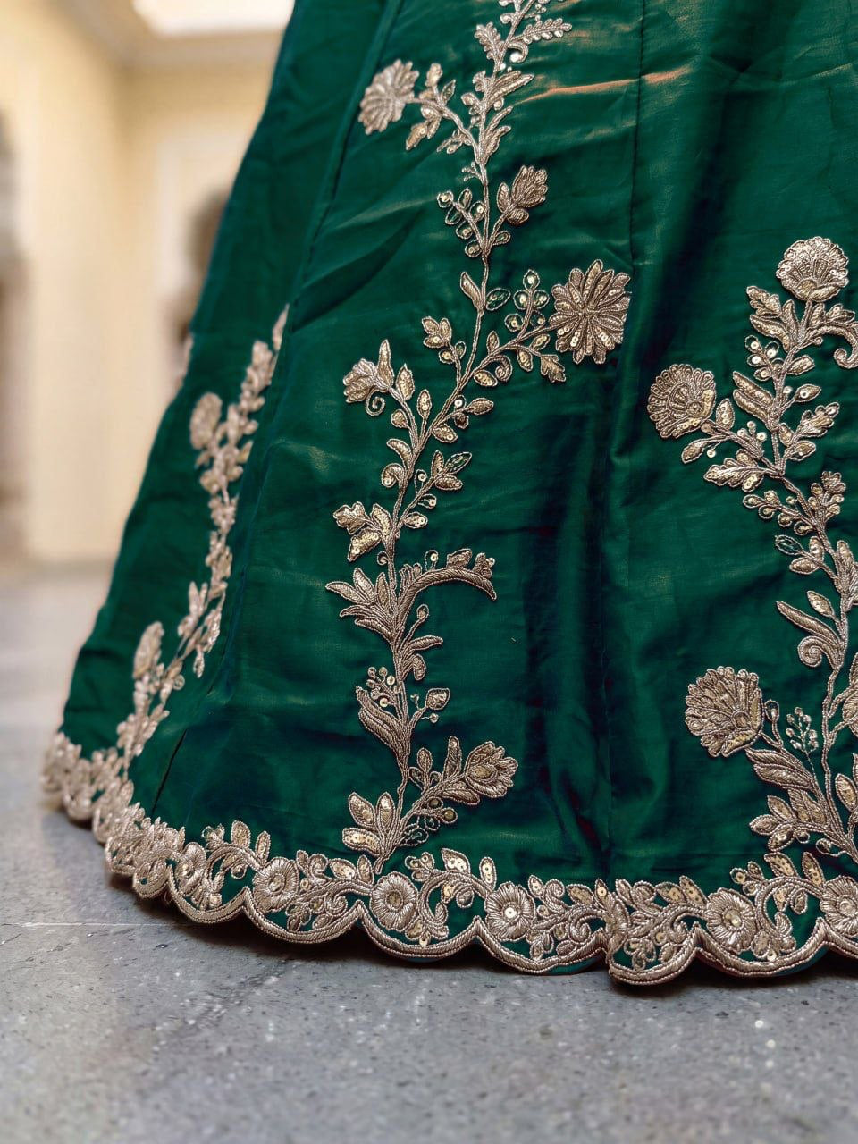 Lehenga collection "Dipriya" - Vert
