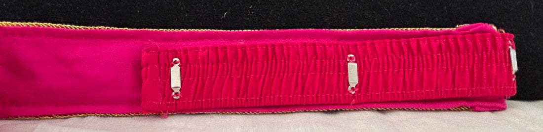 Ceinture sari prune
