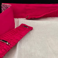 Ceinture sari rose