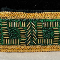 Ceinture sari vert