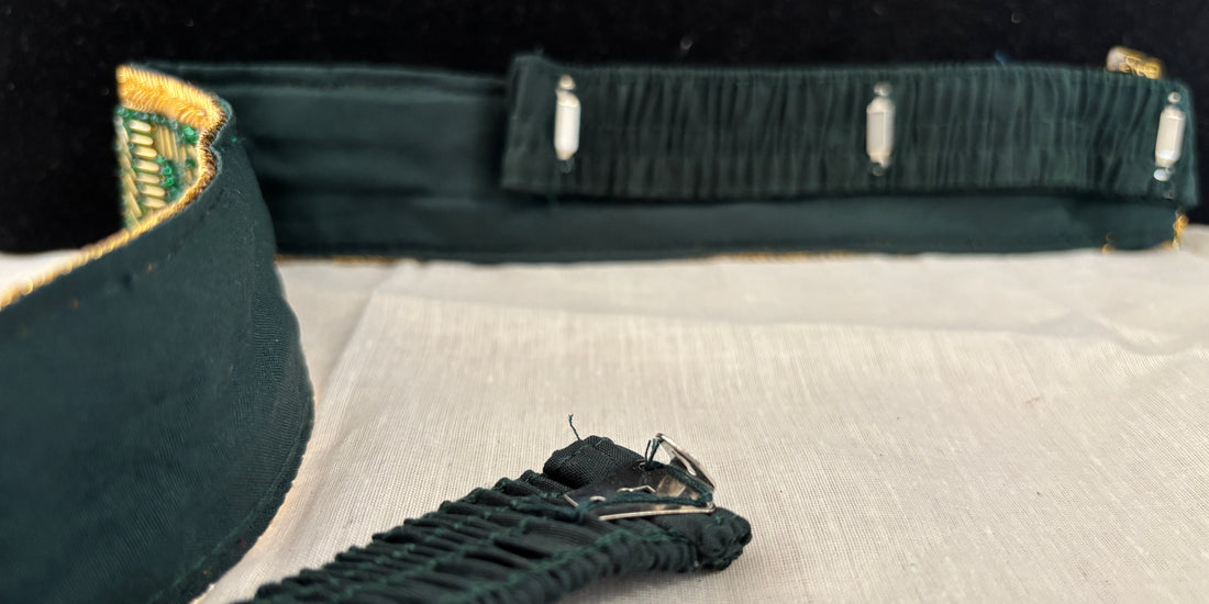 Ceinture sari vert