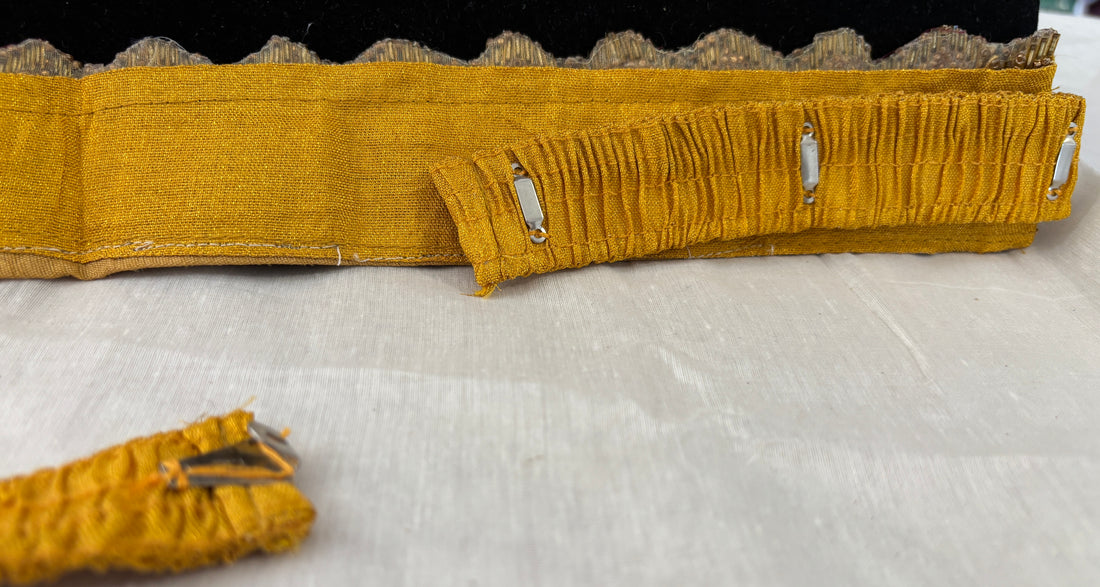 Ceinture sari doré motif 4