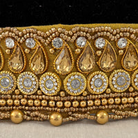 Ceinture sari doré motif 5