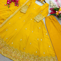 Anarkali Collection "Mandjal" - Jaune moutarde