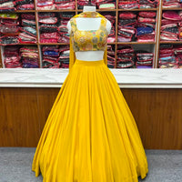 Lehenga collection "Roukmani" - Jaune