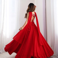 Lehenga collection "Roukmani" - Rouge