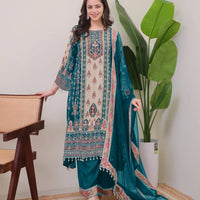 Punjabi Collection "Jaïpuri" - Bleu