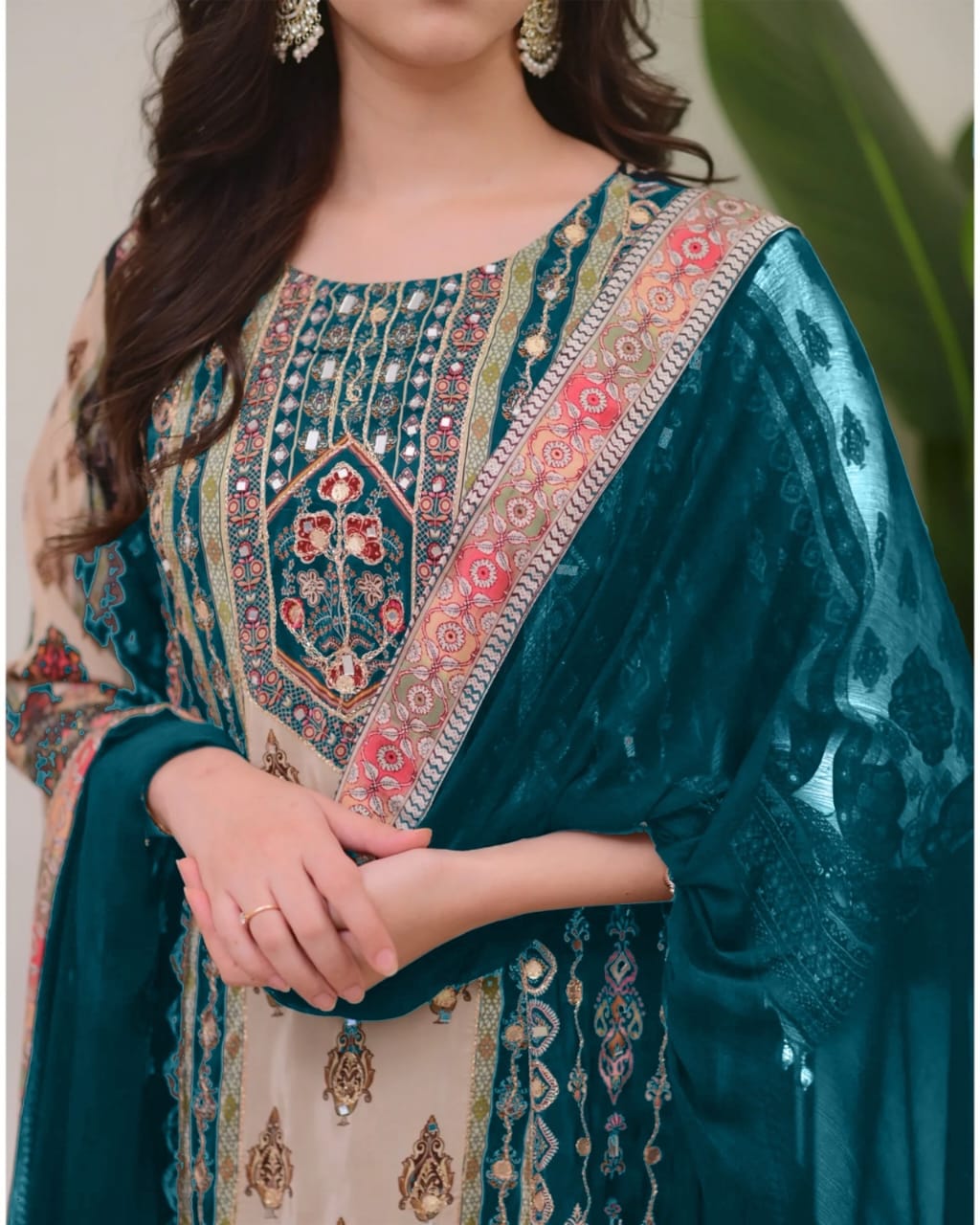 Punjabi Collection "Jaïpuri" - Bleu