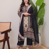 Punjabi Collection "Jaïpuri" - Noir