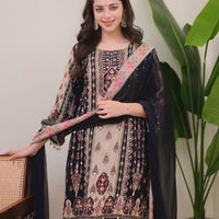 Punjabi Collection "Jaïpuri" - Noir