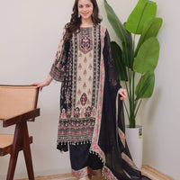 Punjabi Collection "Jaïpuri" - Noir